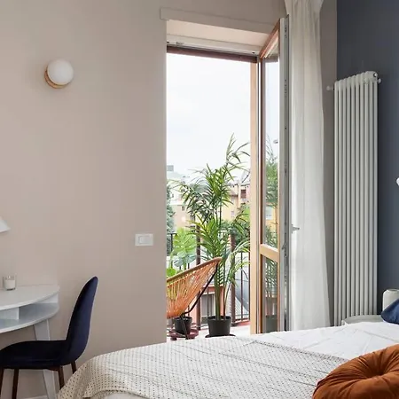 Blue & Orange House Lovely Modern