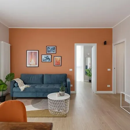 Apartment Blue & Orange House Lovely Modern