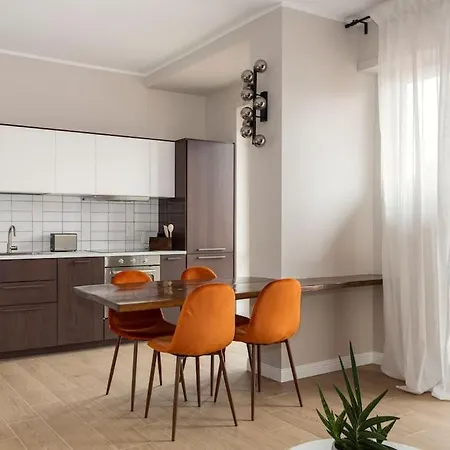 Apartment Blue & Orange House Lovely Modern *