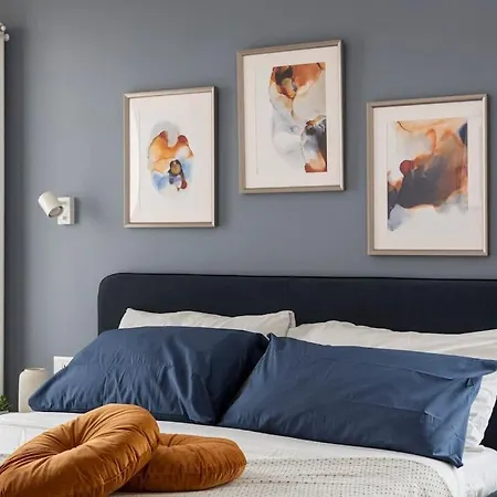 Apartment Blue & Orange House Lovely Modern