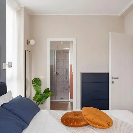 Apartament Blue & Orange House Lovely Modern Mediolan